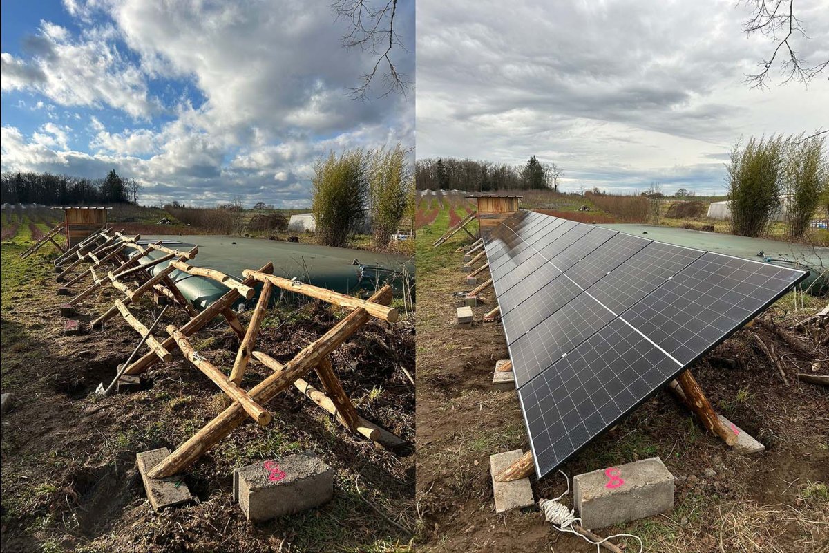 structure photovoltaique